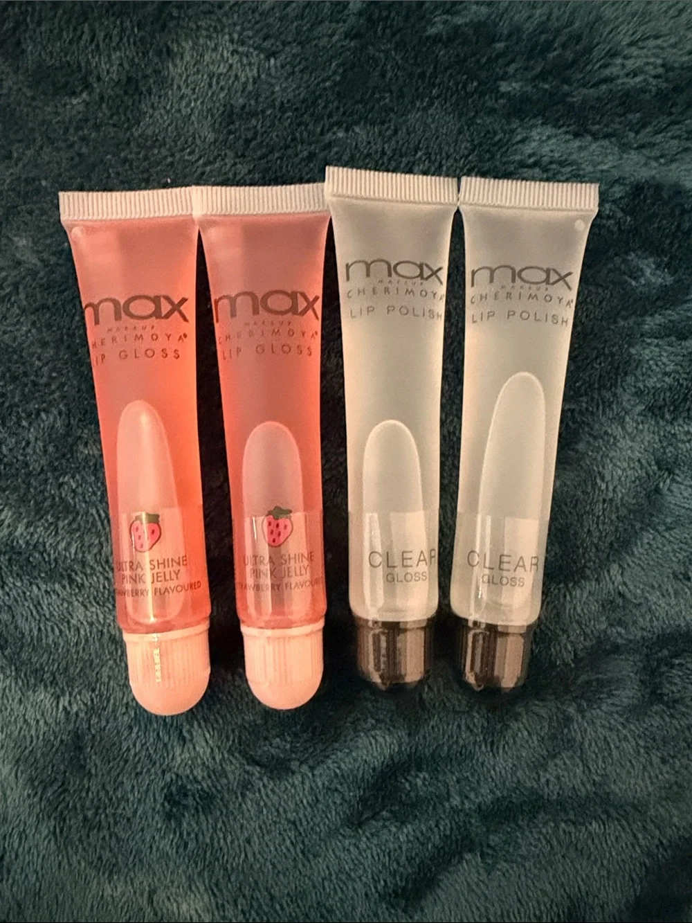 Lip Polish Duo – Pink & Clear High-Shine Gloss